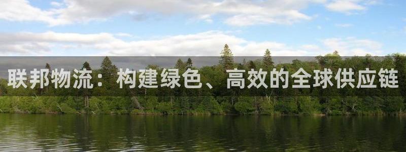 豪门国际麻将胡了爆分视频：联邦物流：构建绿色、高效的全球供应